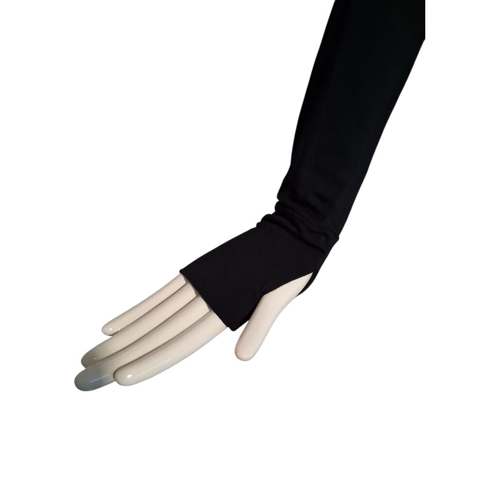 Cuddl Duds Womens sz M Casual Classic Grungecore Stretch Long Sleeve Cowl Tunic - Picture 9 of 11